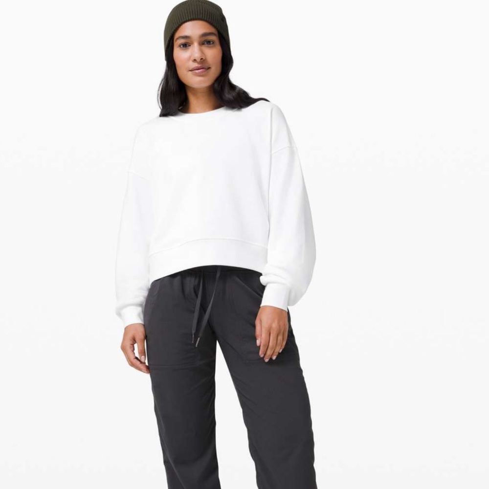 Lululemon Perfectly Oversized Crop Crew